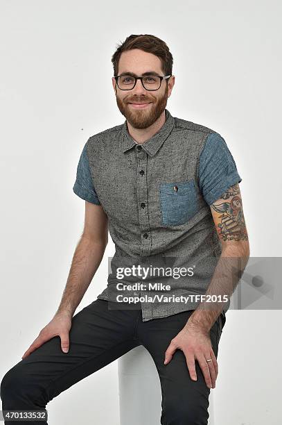 Danny Yourd from "Crocodile Gennadiy" appears at the 2015 Tribeca Film Festival Getty Images Studio on April 16, 2015 in New York City.