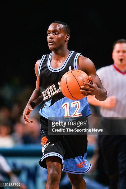 Brevin Knight of the Cleveland Cavaliers during the game against the Charlotte Hornets on February 8, 1999 at Charlotte Coliseum in Charlotte, North...