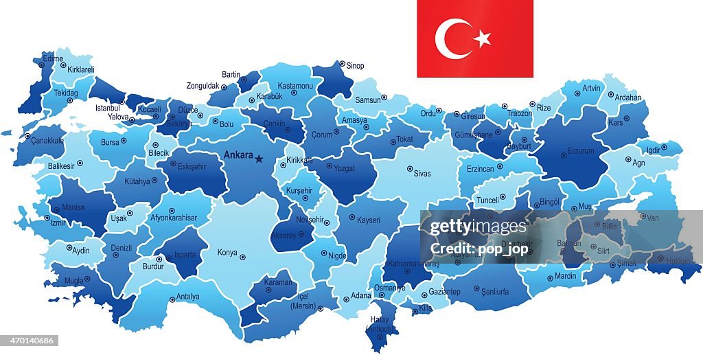 Map of Turkey