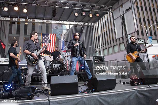 Madison Rising performs at the #DEFENDFREEDOM Concert at FOX Studios on April 17, 2015 in New York City.