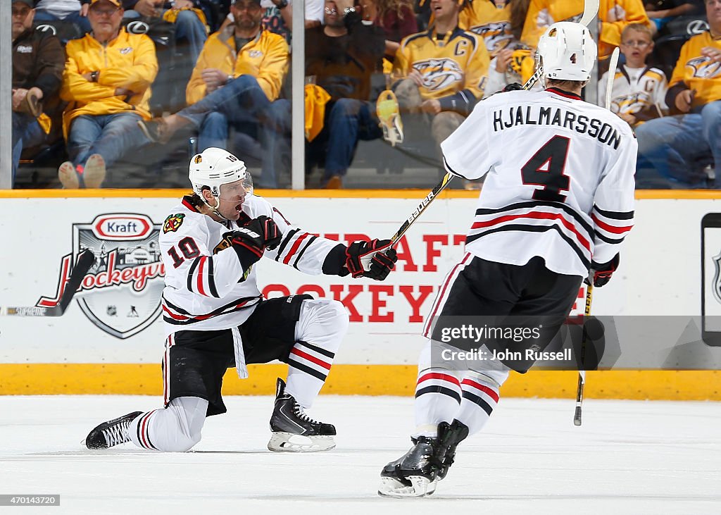 Chicago Blackhawks v Nashville Predators - Game Two