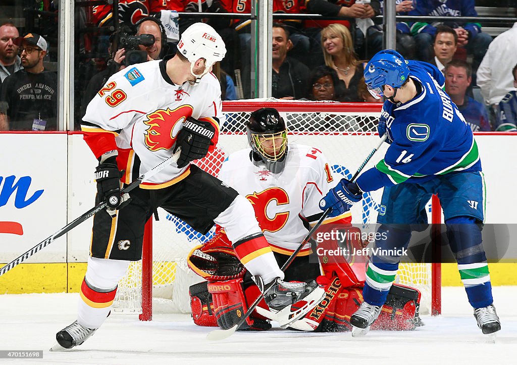 Calgary Flames v Vancouver Canucks - Game Two