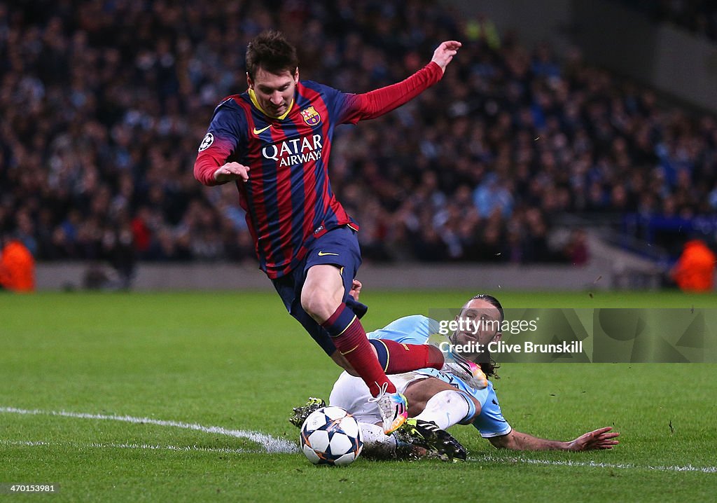 Manchester City v Barcelona - UEFA Champions League Round of 16