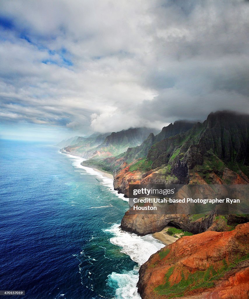 Na Pali Coast State Park Helicopter Ride