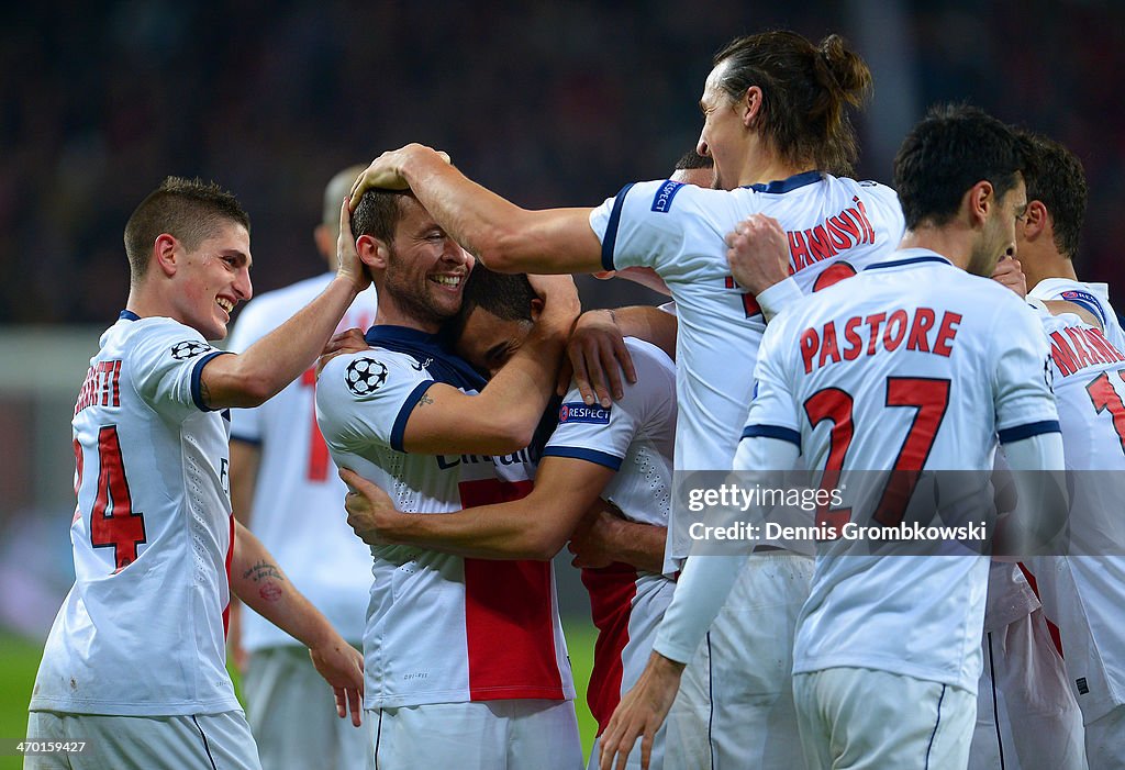 Bayer Leverkusen v Paris Saint-Germain FC - UEFA Champions League Round of 16