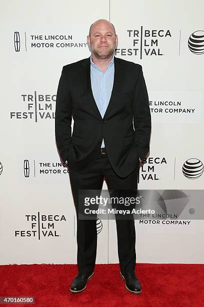 Actor Domenick Lombardozzi attends the world premiere of "The Wannabe" during the 2015 Tribeca Film Festival at BMCC Tribeca PAC on April 17, 2015 in...
