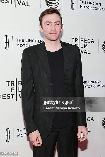 Director Jay Bulger attends the world premiere of "The Wannabe" during the 2015 Tribeca Film Festival at BMCC Tribeca PAC on April 17, 2015 in New...