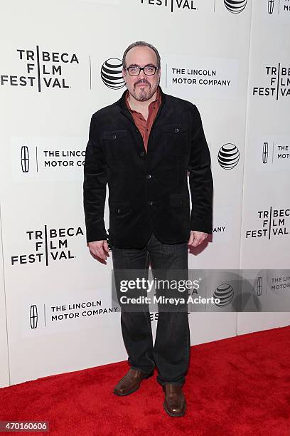 Actor David Zayas attends the world premiere of "The Wannabe" during the 2015 Tribeca Film Festival at BMCC Tribeca PAC on April 17, 2015 in New York...