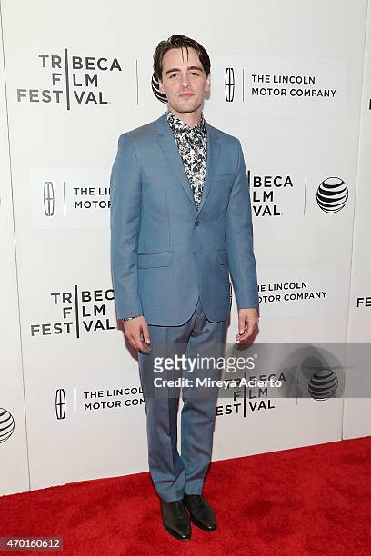 Actor Vincent Piazza attends the world premiere of "The Wannabe" during the 2015 Tribeca Film Festival at BMCC Tribeca PAC on April 17, 2015 in New...