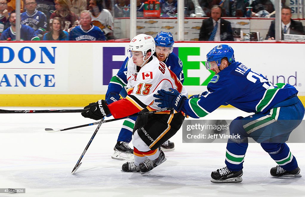 Calgary Flames v Vancouver Canucks - Game Two