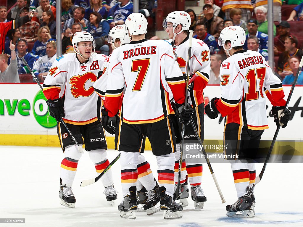 Calgary Flames v Vancouver Canucks - Game Two