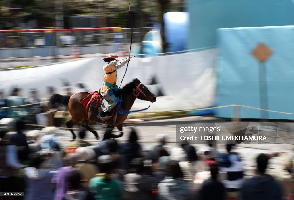 TOPSHOT-JAPAN-CULTURE-YABUSAME