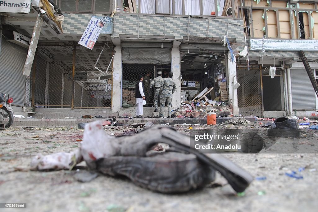 At least 33 people Killed in Nangarhar Suicide Attack