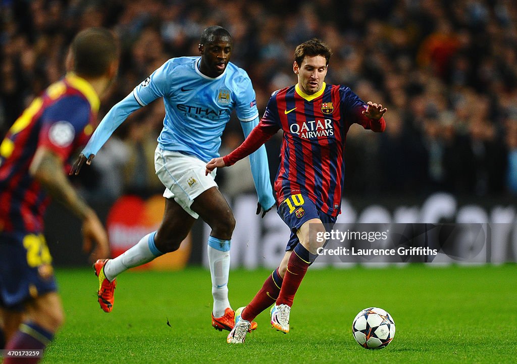 Manchester City v Barcelona - UEFA Champions League Round of 16