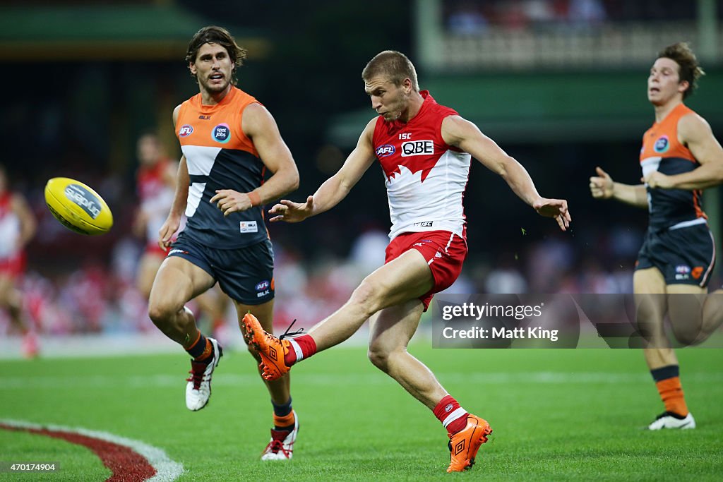 AFL Rd 3 - Sydney v Greater Western Sydney