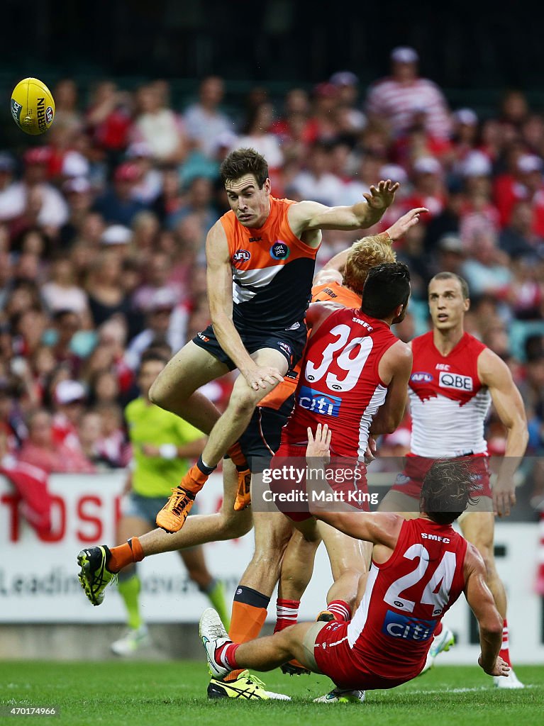 AFL Rd 3 - Sydney v Greater Western Sydney