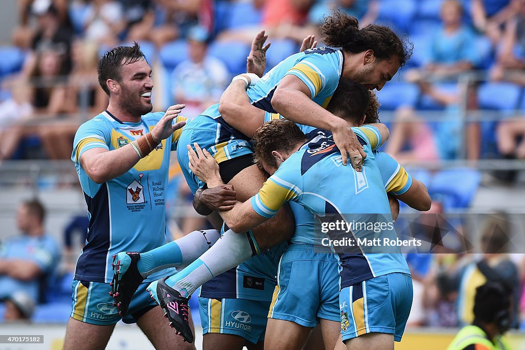 NRL Rd 7 - Titans v Panthers