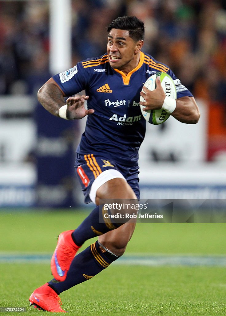 Super Rugby Rd 10 - Highlanders v Blues