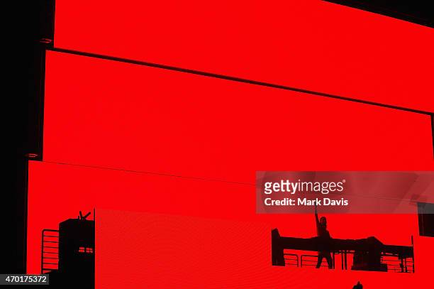 Alesso performs onstage during day 1 of the 2015 Coachella Valley Music And Arts Festival at The Empire Polo Club on April 17, 2015 in Indio,...