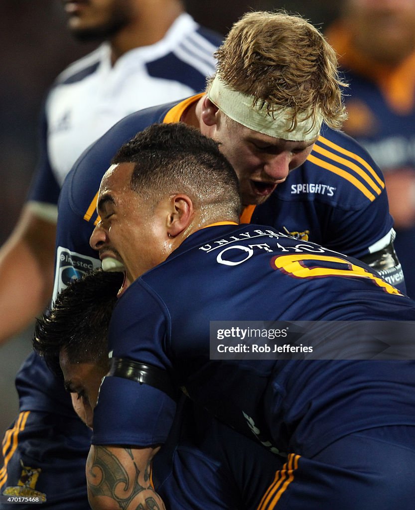 Super Rugby Rd 10 - Highlanders v Blues