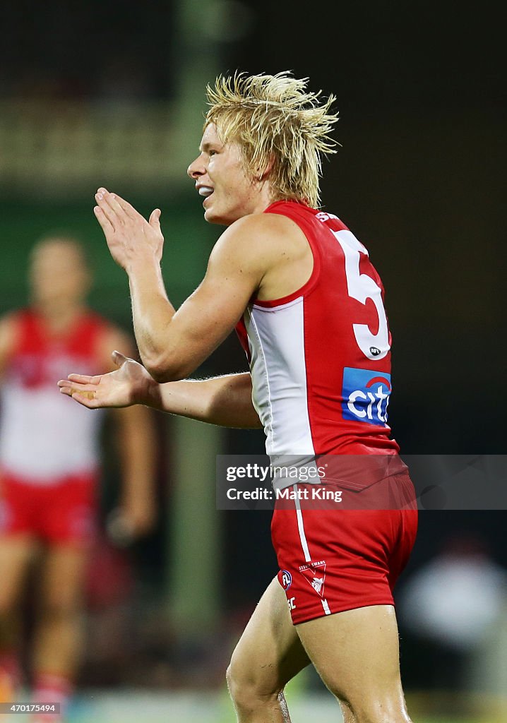 AFL Rd 3 - Sydney v Greater Western Sydney