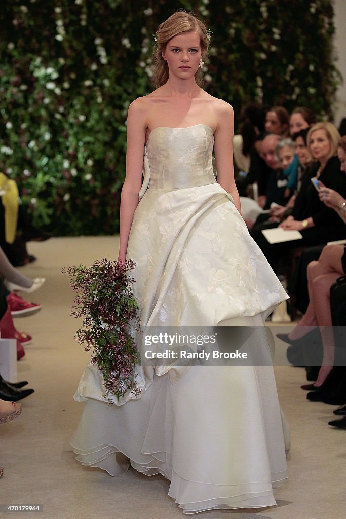 Carolina Herrera Bridal Spring/Summer 2016 Runway Show