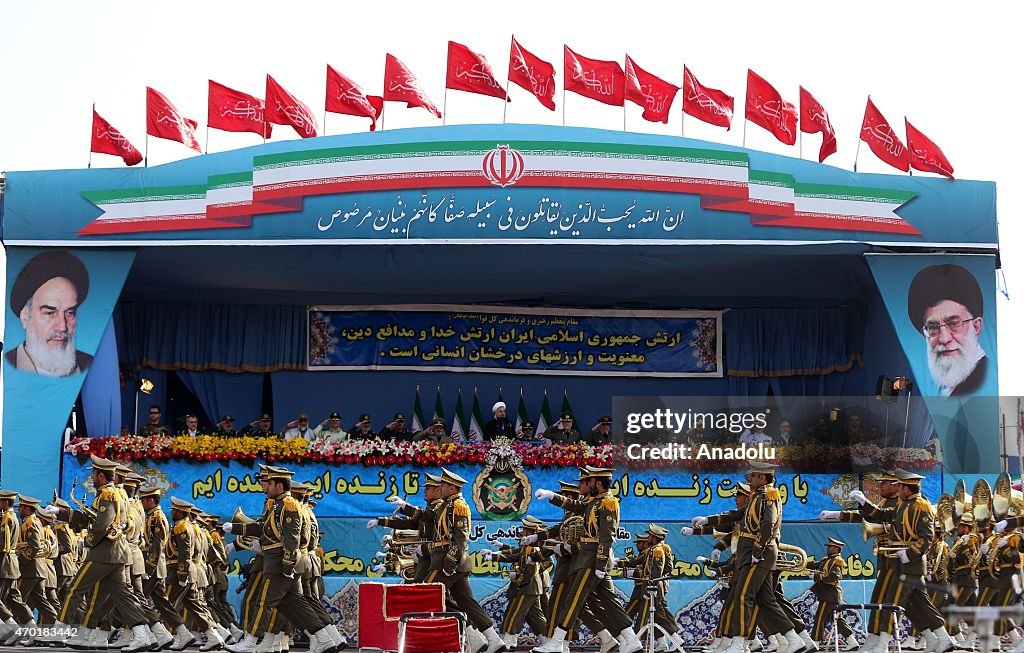 Army Day parade in Tehran