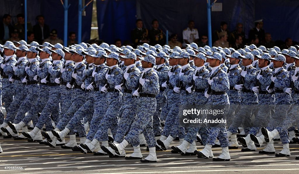 Army Day parade in Tehran