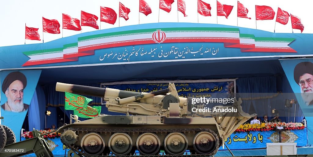 Army Day parade in Tehran