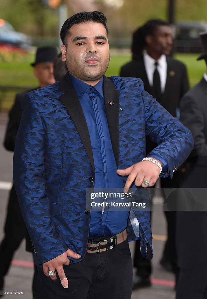 The Asian Awards 2015 - Red Carpet Arrivals