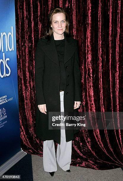 Writer Melisa Wallack attends the 2014 Writers Guild Awards annual Beyond Words panel event on January 28, 2014 at the Writers Guild Theater in...