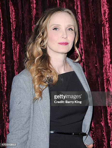 Actress Julie Delpy attends the 2014 Writers Guild Awards annual Beyond Words panel event on January 28, 2014 at the Writers Guild Theater in Beverly...