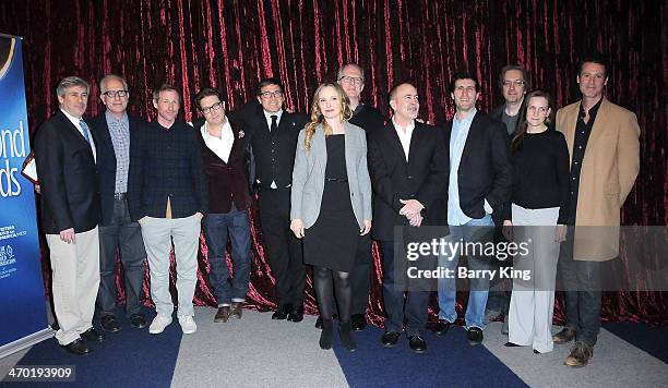 Writers Howard Rodman, Spike Jonze, Eric Warren Singer, David O. Russell, actress Julie Delpy, writers Tracy Letts, Terence Winter, Billy Ray, Bob...