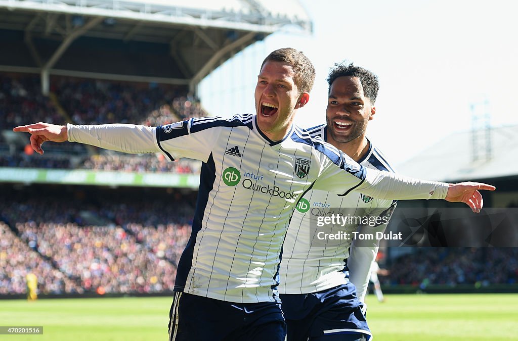 Crystal Palace v West Bromwich Albion - Premier League