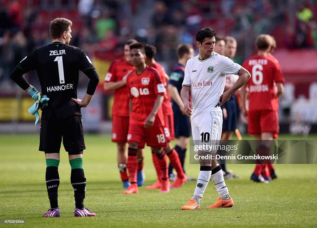 Bayer 04 Leverkusen v Hannover 96 - Bundesliga