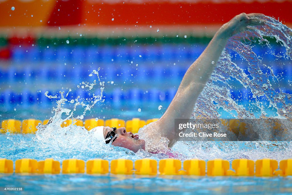 British Gas Swimming Championships 2015: Day Five