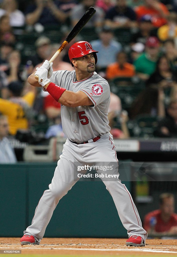 Los Angeles Angels of Anaheim v Houston Astros