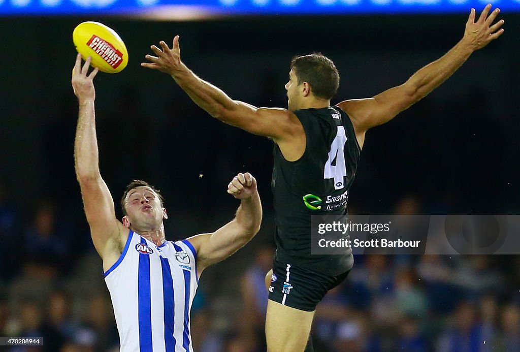 AFL Rd 3 - North Melbourne v Port Adelaide