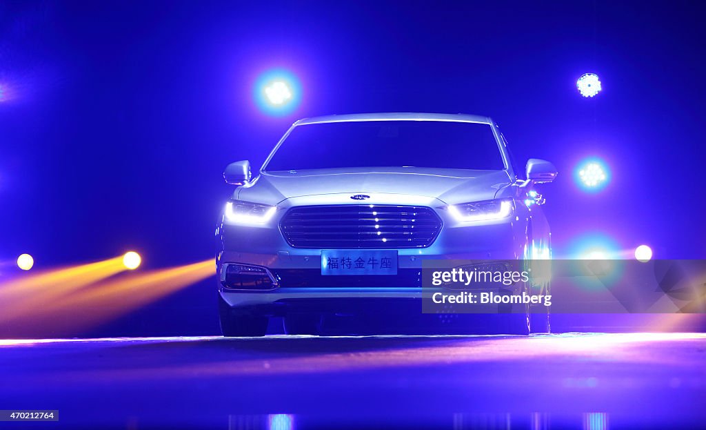 Ford Motor Co. Media Event Ahead Of Auto Shanghai 2015