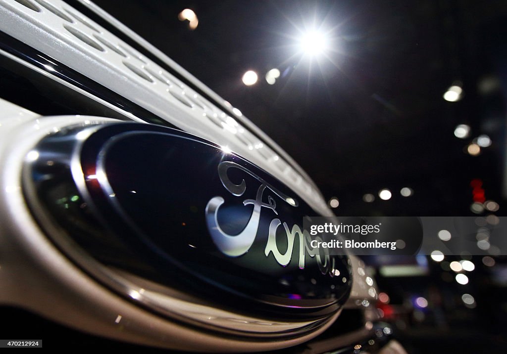Ford Motor Co. Media Event Ahead Of Auto Shanghai 2015