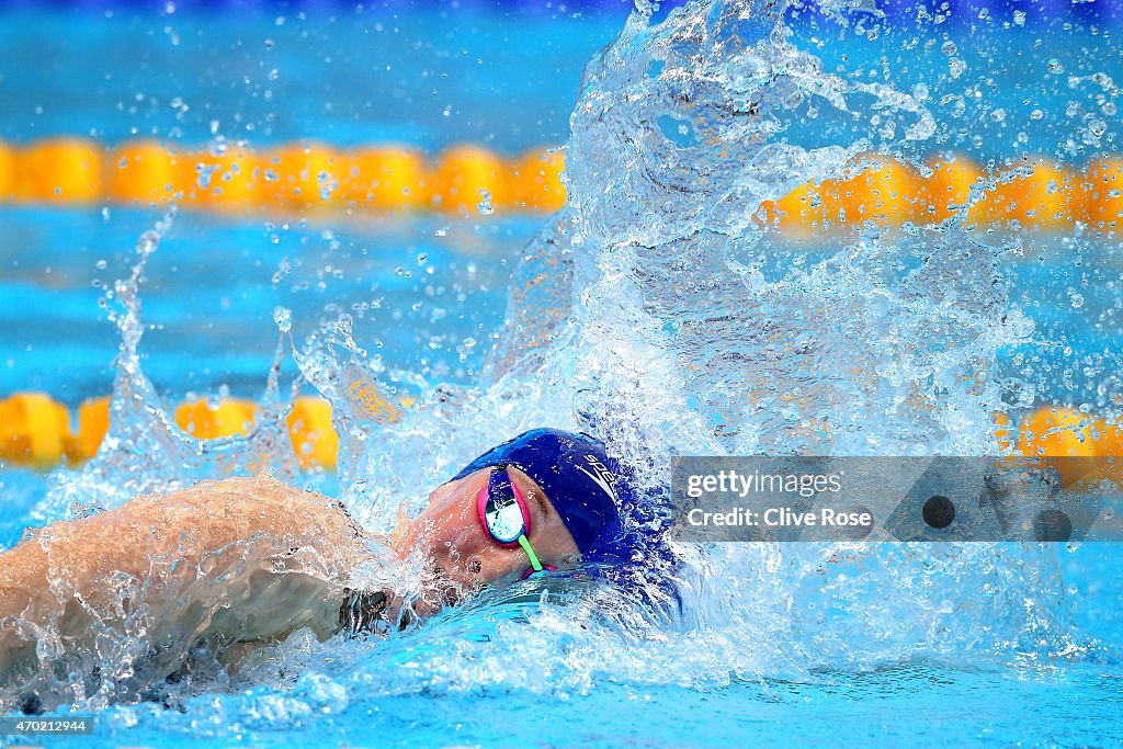 British Gas Swimming Championships 2015: Day Five