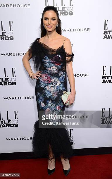Georgina Chapman attends the Elle Style Awards 2014 at One Embankment on February 18, 2014 in London, England.