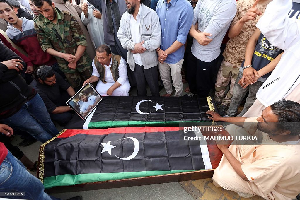 LIBYA-CONFLICT-FUNERAL