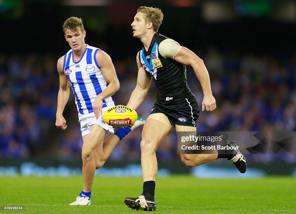 AFL Rd 3 - North Melbourne v Port Adelaide