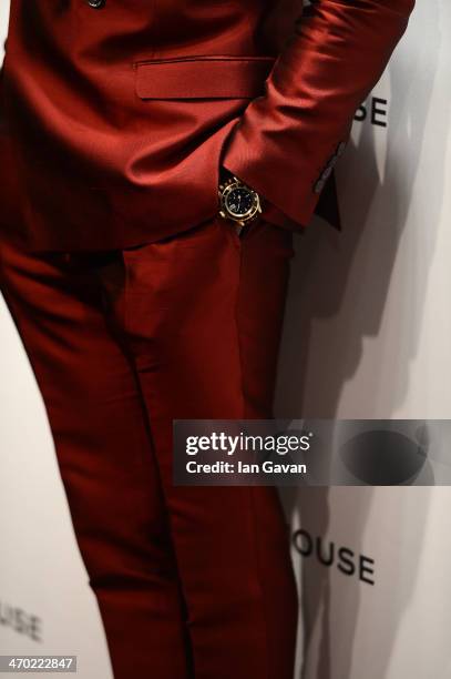 Tinie Tempah attends the Elle Style Awards 2014 at one Embankment on February 18, 2014 in London, England.