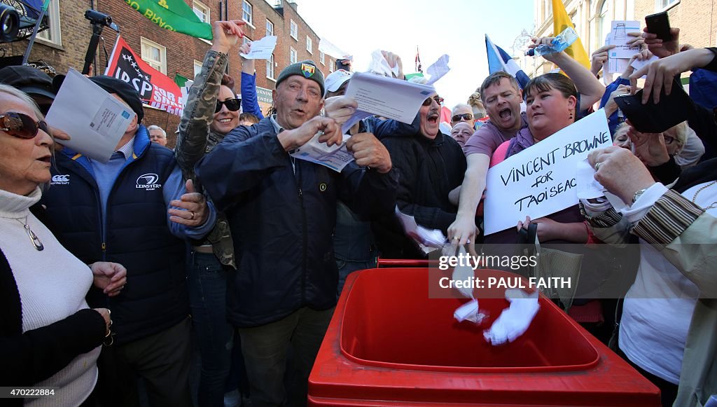 IRELAND-ECONOMY-WATER-DEMO