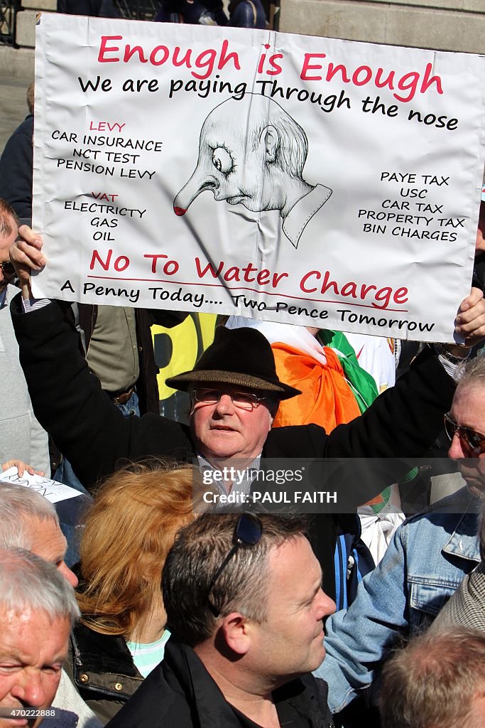 IRELAND-ECONOMY-WATER-DEMO