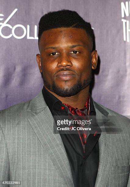 Professional NFL Player Walter Thurmond attends NUVOtv Series Launch Premiere Party at Siren Studios on February 18, 2014 in Hollywood, California.