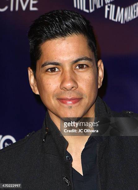 Actor Jeremy Ray Valdez attends NUVOtv Series Launch Premiere Party at Siren Studios on February 18, 2014 in Hollywood, California.