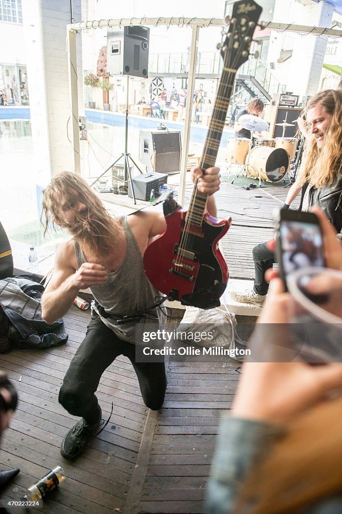 God Damn And Baby Godzilla Play For Record Store Day At Left For Dead Records In Birmingham